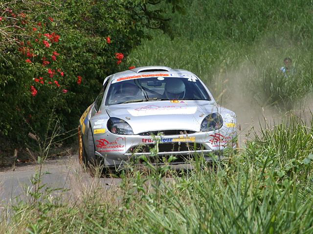 Andrew Costin-Hurley: 'A practical field lesson in resolving vectors, Rally Barbados 2007'